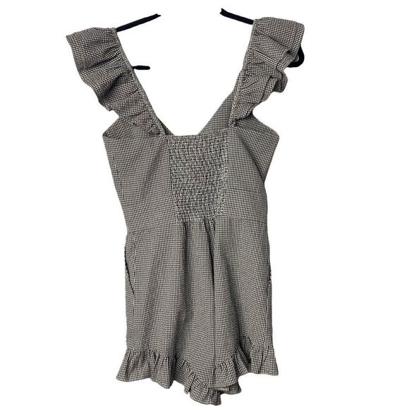 NWT Loveshackfancy Gingham Romper - Picture 7 of 13